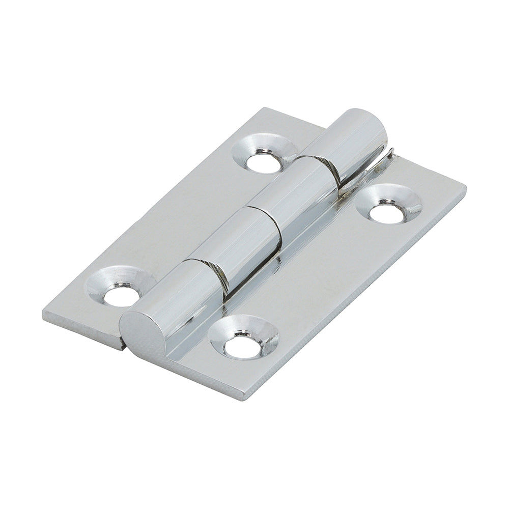 TIMCO Solid Drawn Hinge - Solid Brass - Polished Chrome - 38 x 22