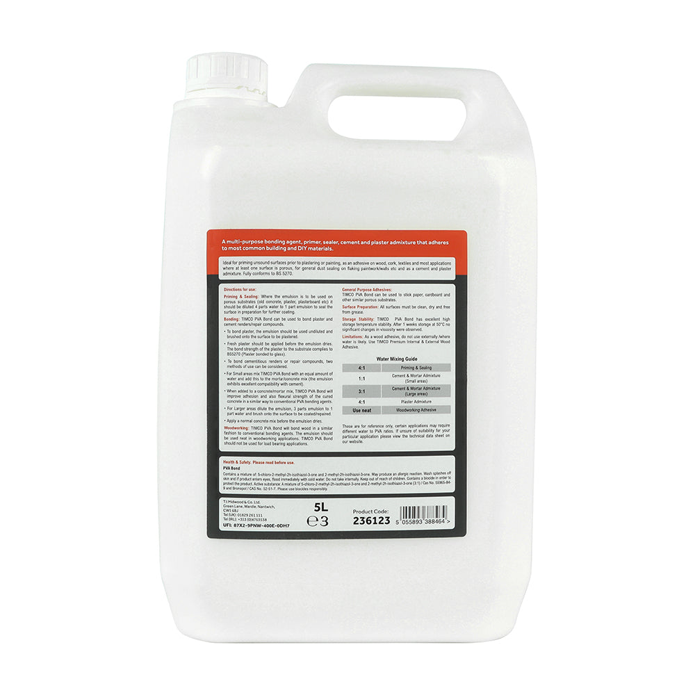 TIMCO PVA Bond - 5L - Image