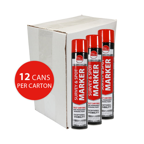 TIMCO Survey & Spot Marker Red - 750ml - Image