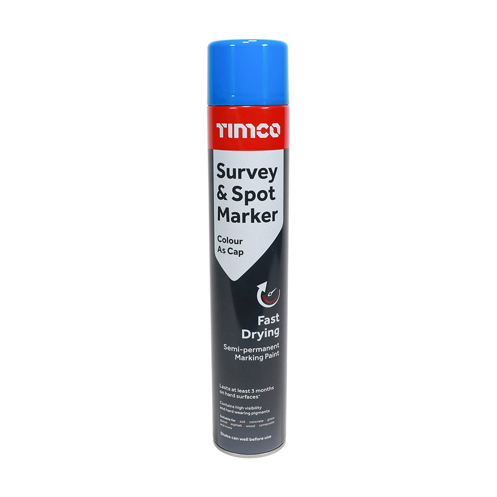 TIMCO Survey & Spot Marker Blue - 750ml - Image