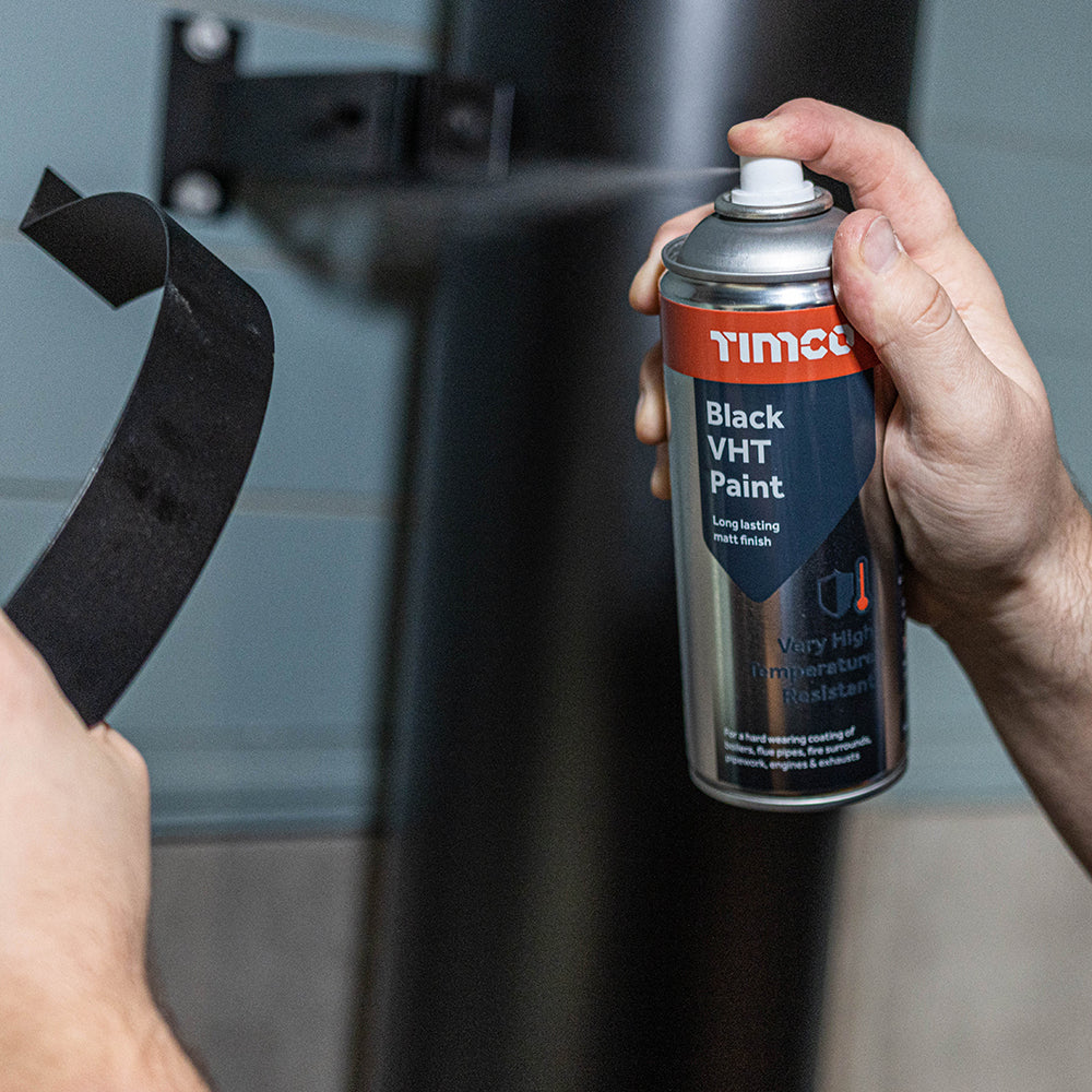 TIMCO VHT Paint Black - 380ml - Image