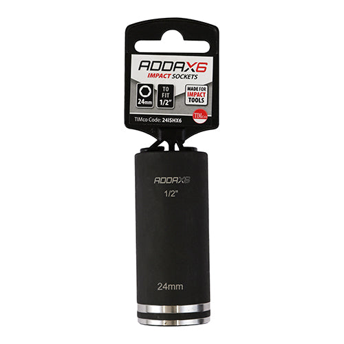 TIMCO X6 Impact Sockets - 24 x 78mm - Image
