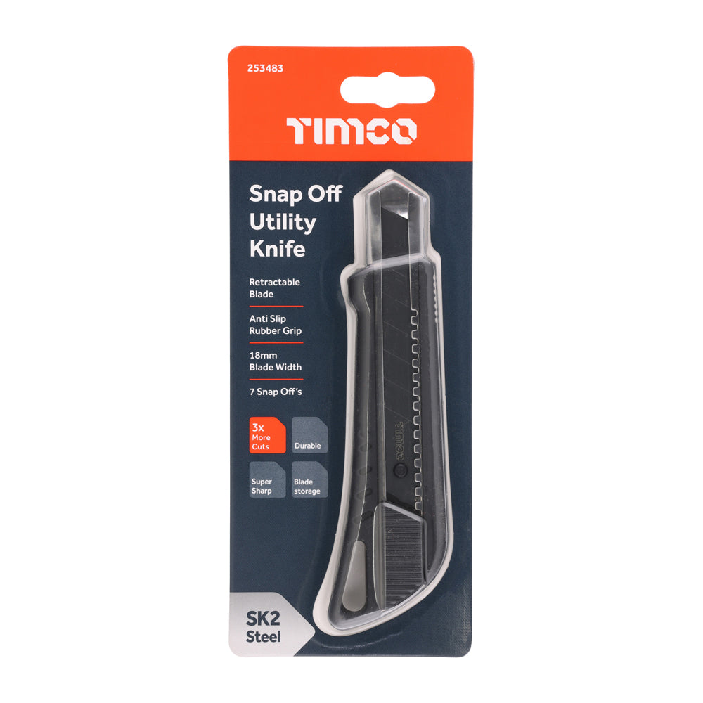 TIMCO Snap Off Utility Knife - Image