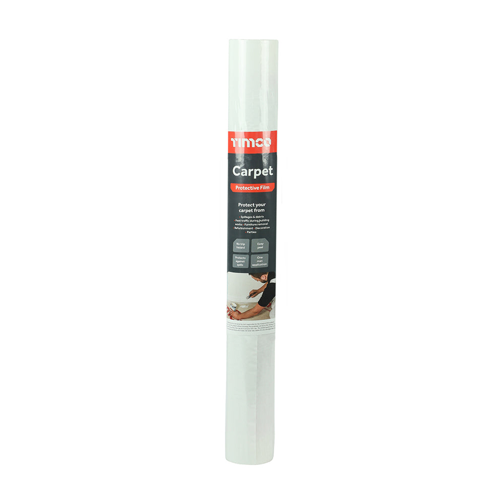 TIMCO Protective Film For Carpet - 25m x 0.6m - Image