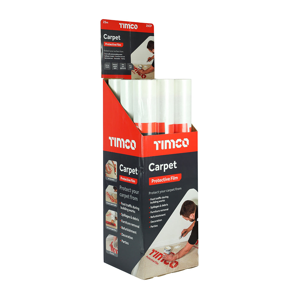 TIMCO Protective Film For Carpet - 25m x 0.6m - Image