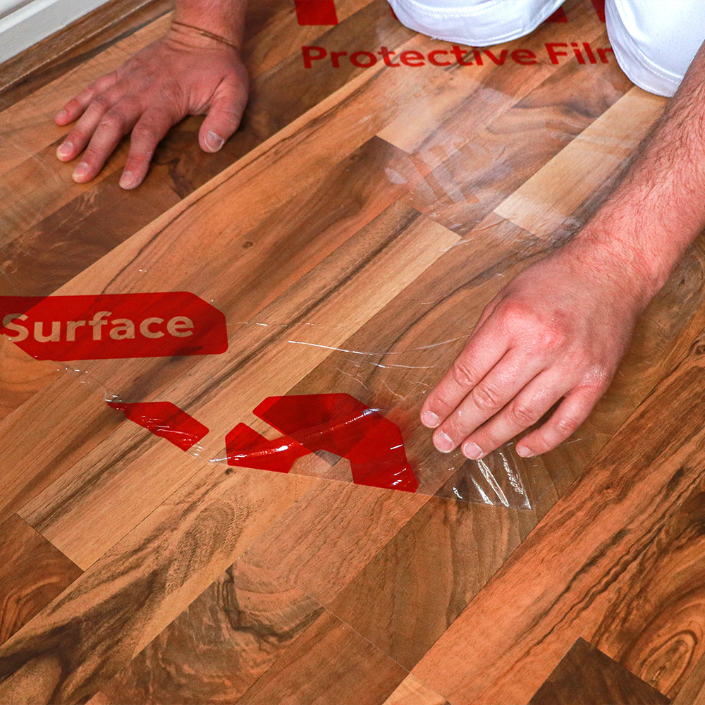 TIMCO Protective Film For Hard Surfaces - 25m x 0.6m - Image