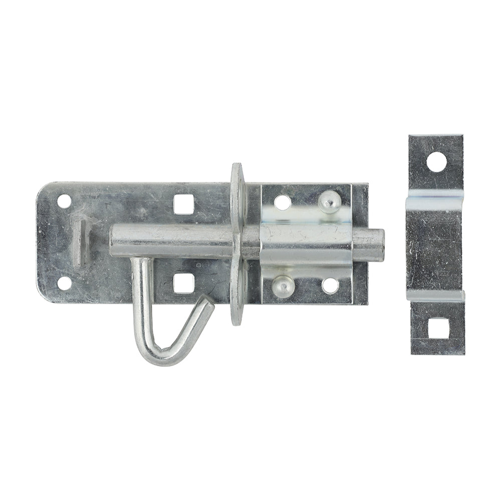 TIMCO Brenton Padbolt Elongated Keep - Zinc - 4" - Image