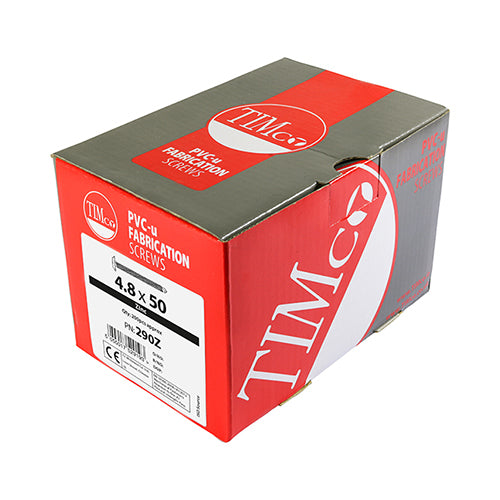 TIMCO Baypole Screws Wafer Flange PH Self-Drilling Point Zinc - 4.8 x 40 - Image