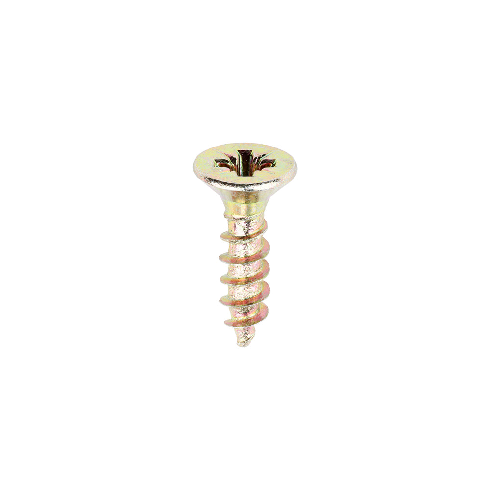 TIMCO Classic Multi-Purpose Countersunk Gold Woodscrews - 3.0 x 12 - Image