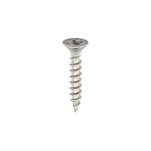 TIMCO Classic Multi-Purpose Countersunk A2 Stainless Steel Woodcrews - 3.0 x 12 - Image