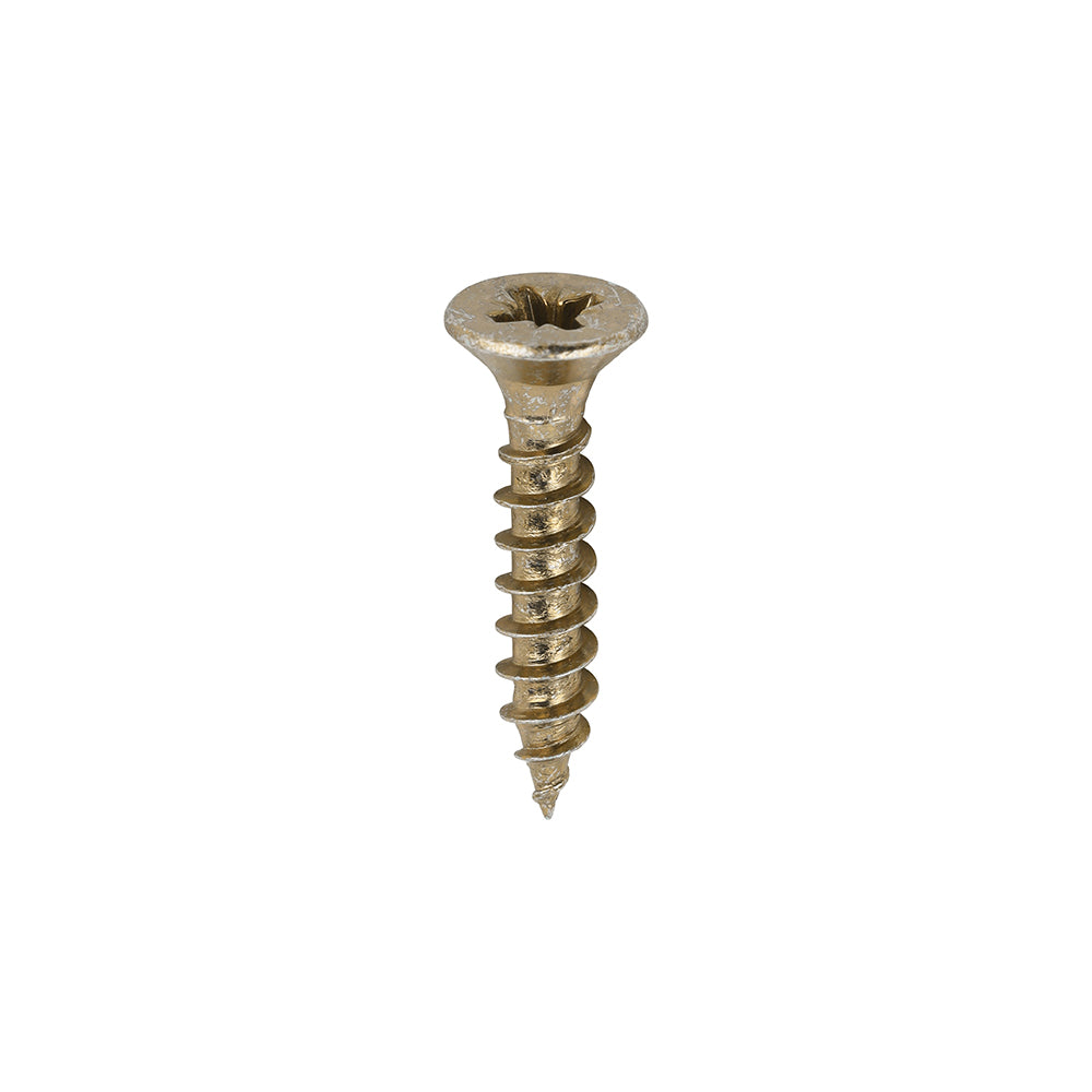 TIMCO Classic Multi-Purpose Countersunk Gold Woodscrews - 3.0 x 16 - Image