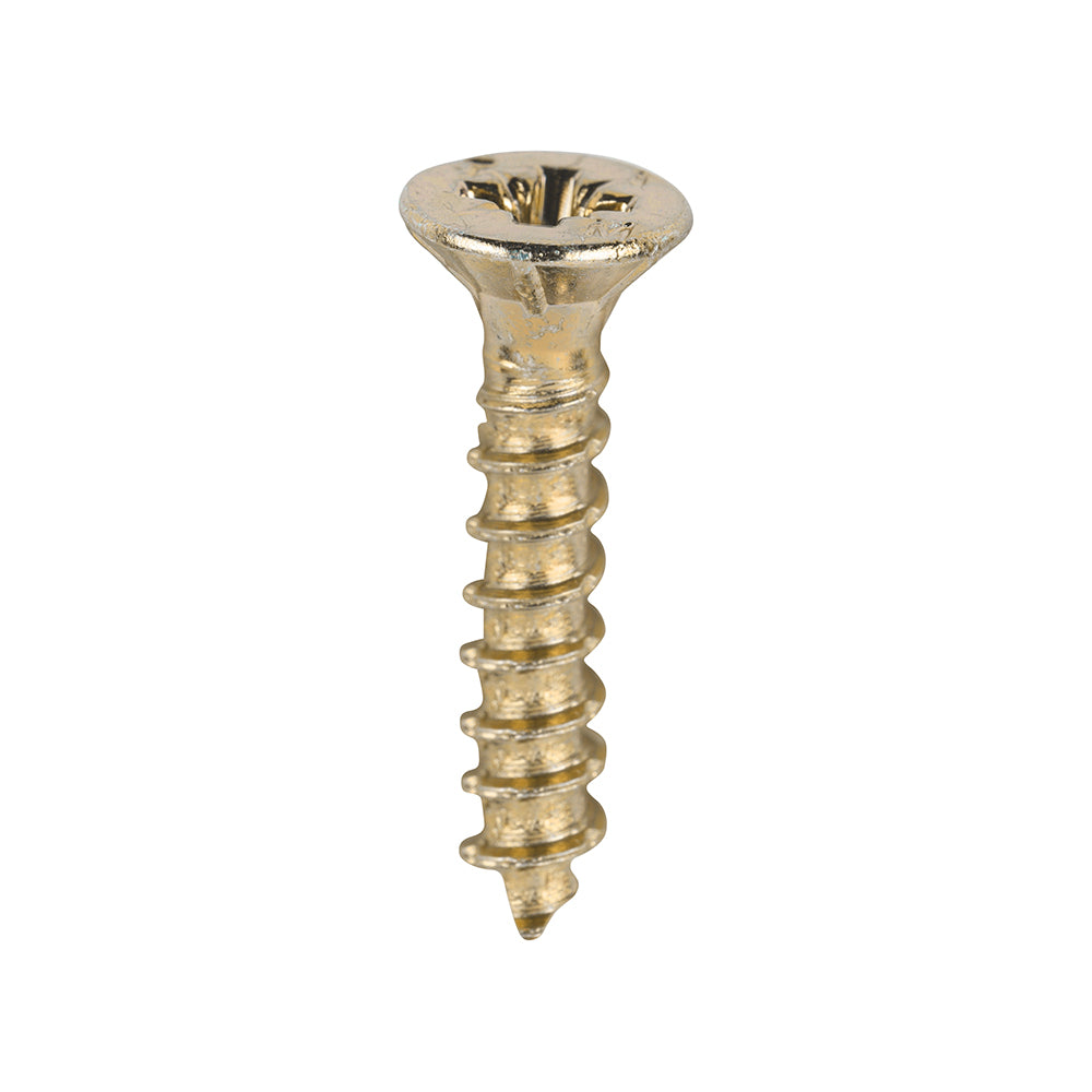 TIMCO Velocity Premium Multi-Use Countersunk Gold Woodscrews - 3.0 x 16 - Image