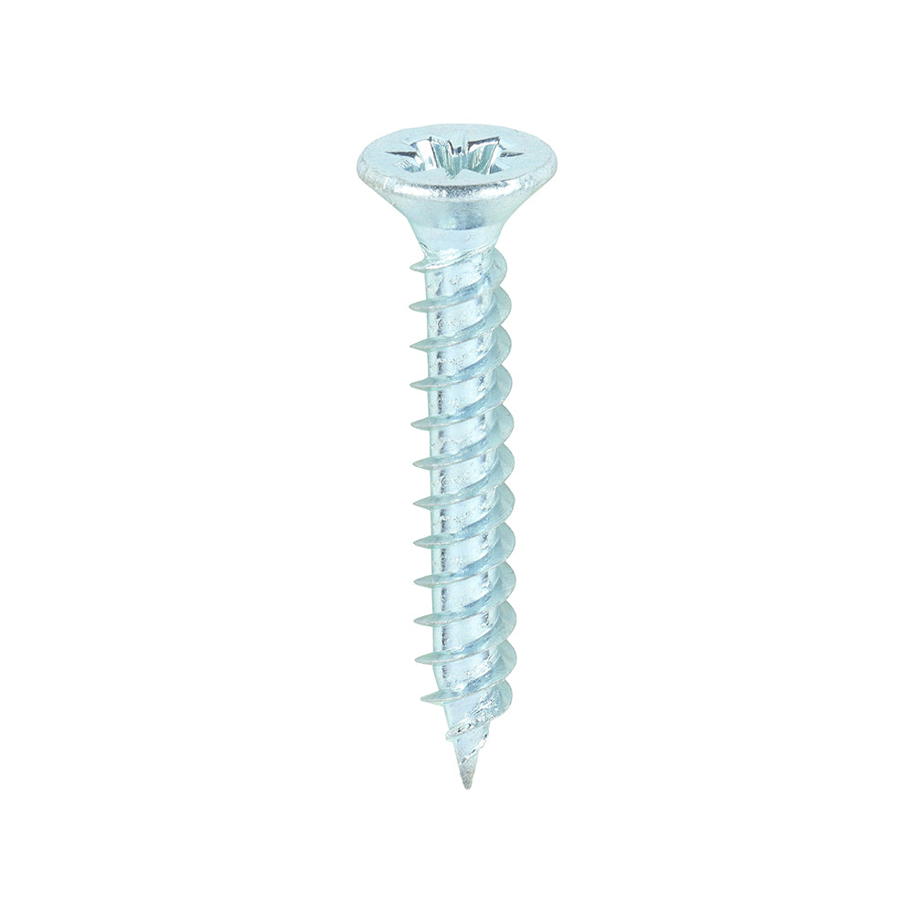 TIMCO Solo Countersunk Silver Woodscrews - 3.0 x 20 - Image