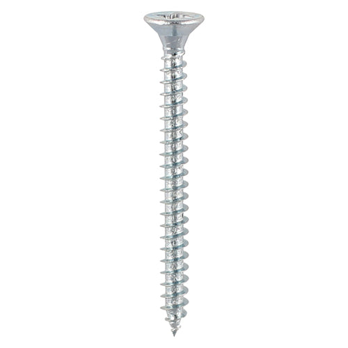TIMCO Solo Countersunk Silver Woodscrews - 3.0 x 25 - Image