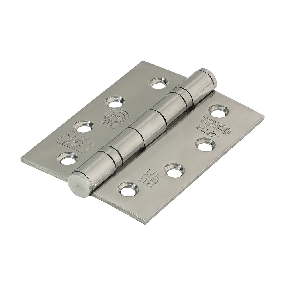 TIMCO Ball Bearing Hinges Grade 13 Polished Stainless Steel - 101 x 76 x 3.0 - Image