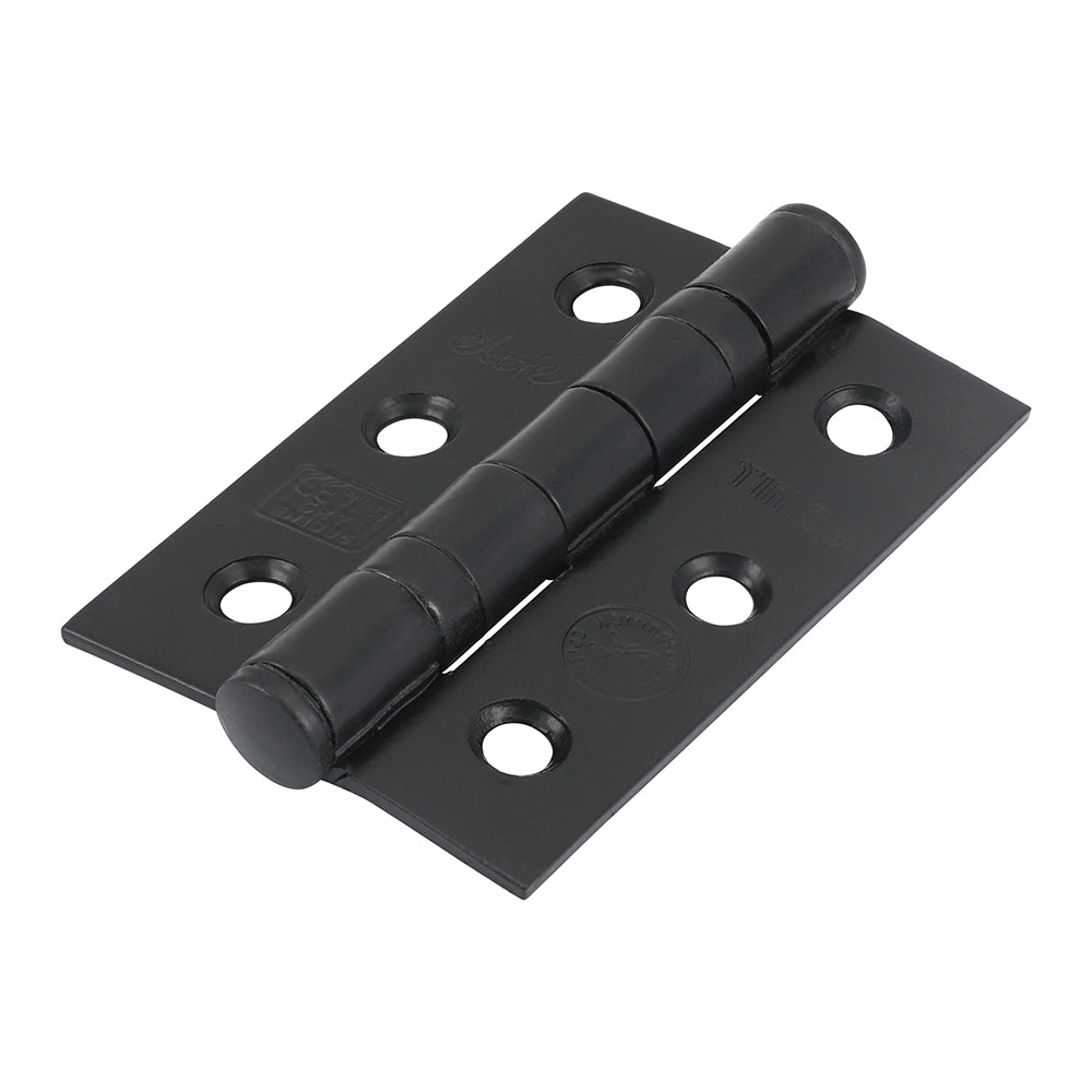 TIMCO Ball Bearing Hinges Grade 7 Steel Epoxy Black - 76 x 51 x 2.2 - Image
