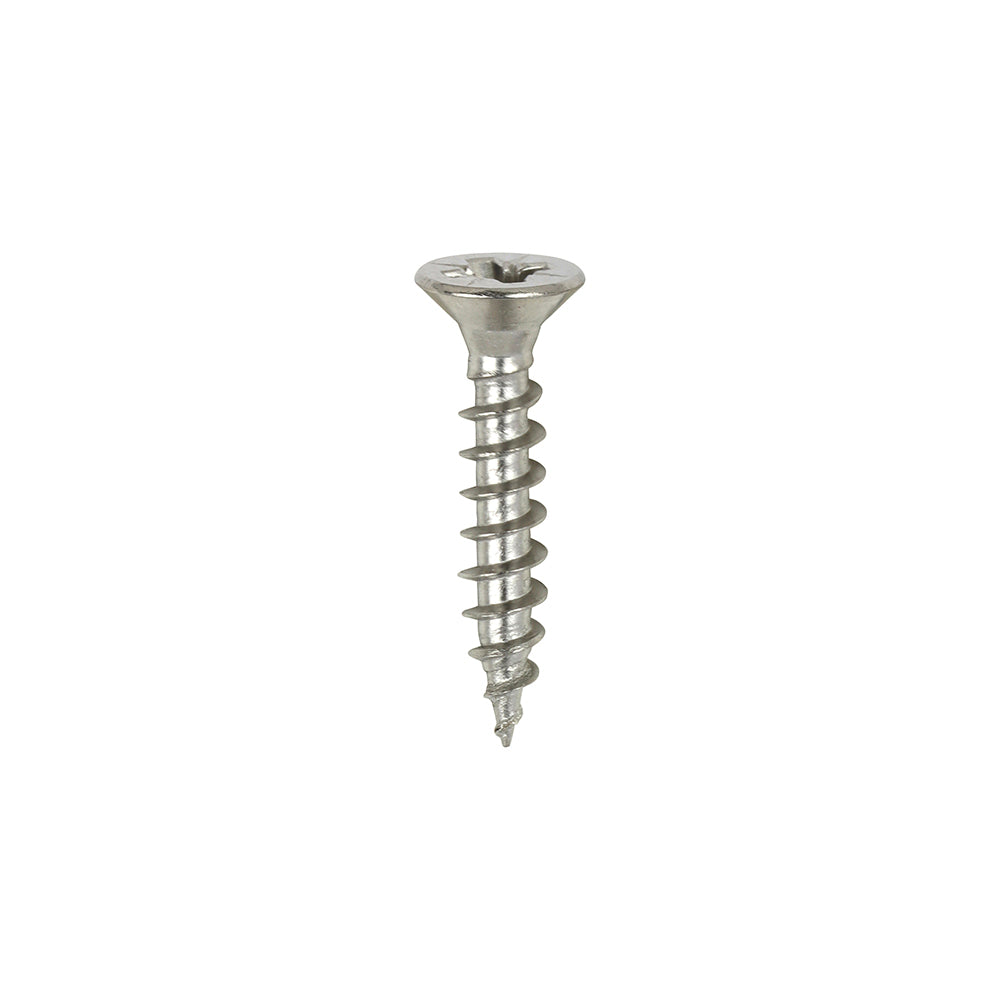 TIMCO Classic Multi-Purpose Countersunk A4 Stainless Steel Woodcrews - 3.5 x 20 - Image