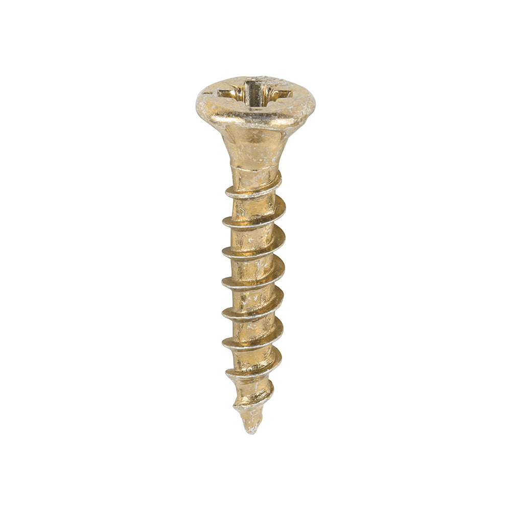 TIMCO Velocity Premium Multi-Use Countersunk Gold Woodscrews - 3.5 x 20 - Image
