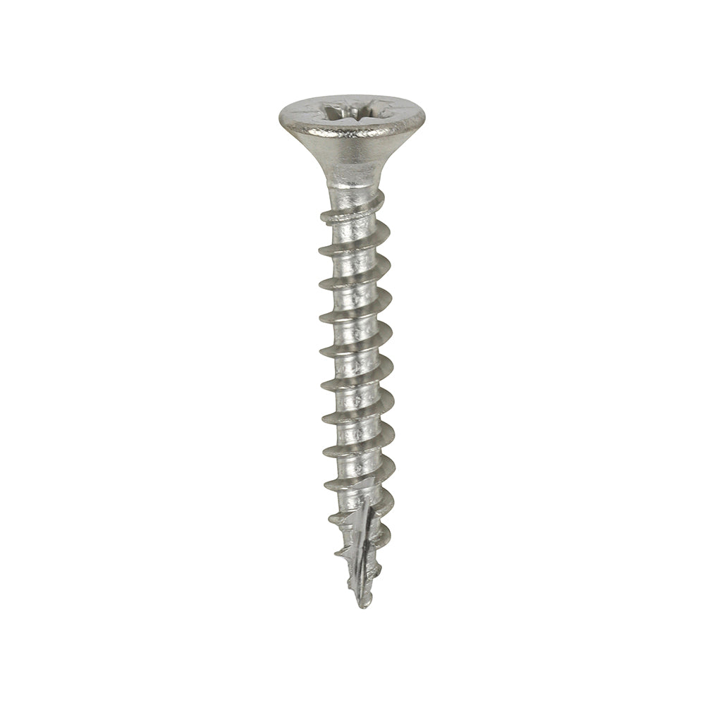 TIMCO Classic Multi-Purpose Countersunk A4 Stainless Steel Woodcrews - 3.5 x 25 - Image