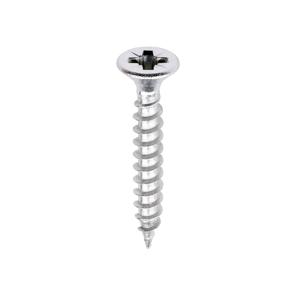 TIMCO Classic Multi-Purpose Countersunk A2 Stainless Steel Woodcrews - 3.5 x 25 - Image