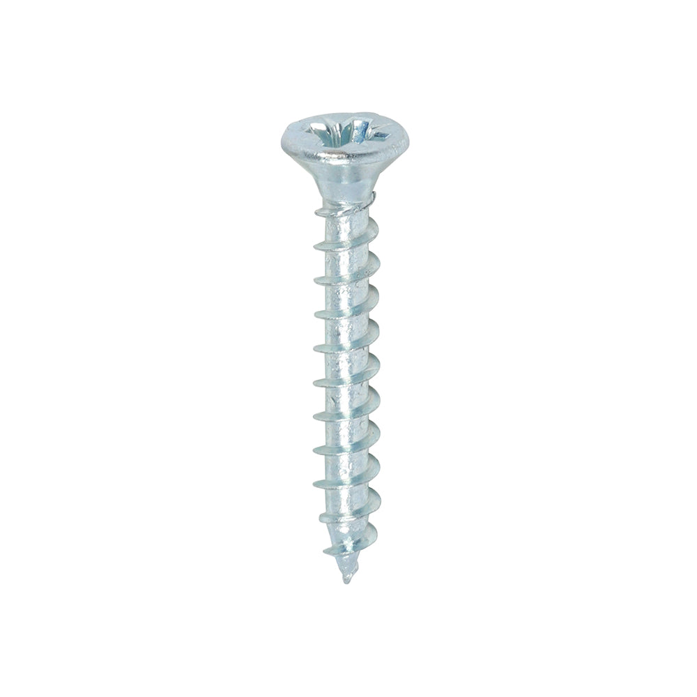 TIMCO Solo Countersunk Silver Woodscrews - 3.5 x 25 - Image