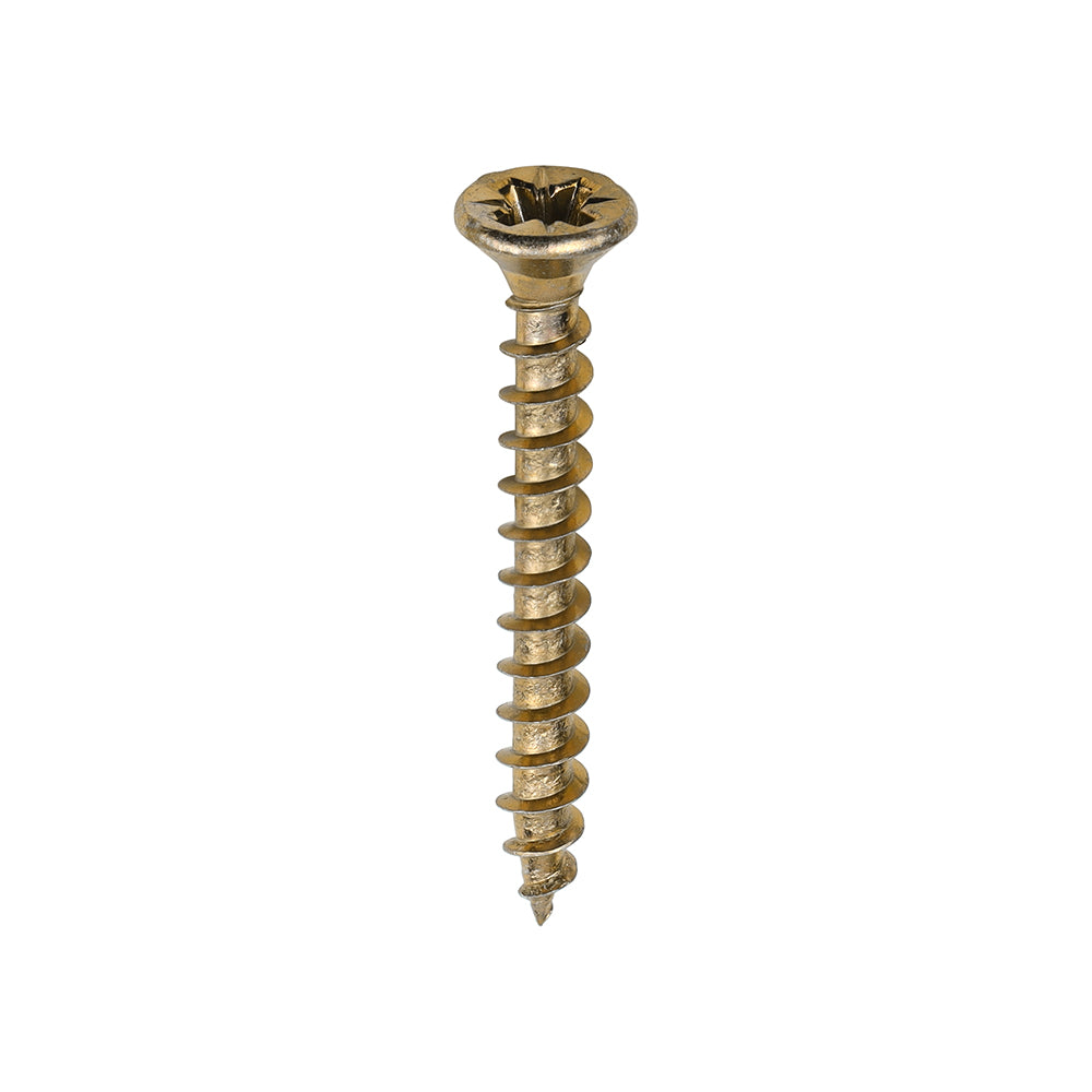 TIMCO Solo Countersunk Gold Woodscrews - 3.5 x 30 - Image