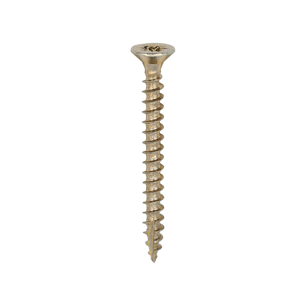 TIMCO Classic Multi-Purpose Countersunk Gold Woodscrews - 3.5 x 35 - Image