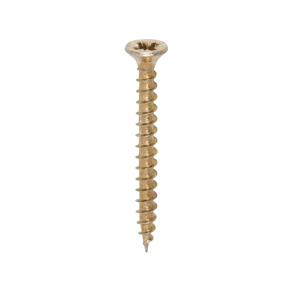 TIMCO Solo Countersunk Gold Woodscrews - 3.5 x 35 - Image