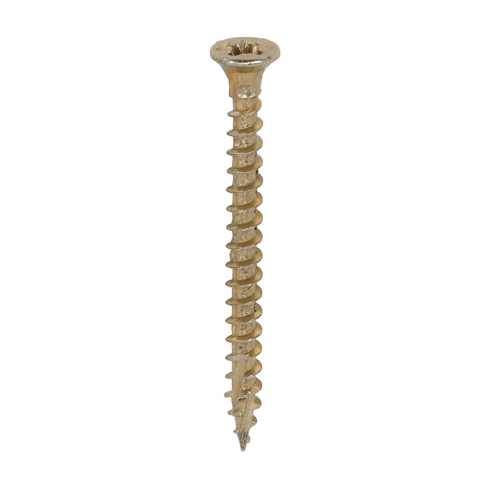 TIMCO C2 Strong-Fix Multi-Purpose Premium Countersunk Gold Woodscrews - 3.5 x 40 - Image