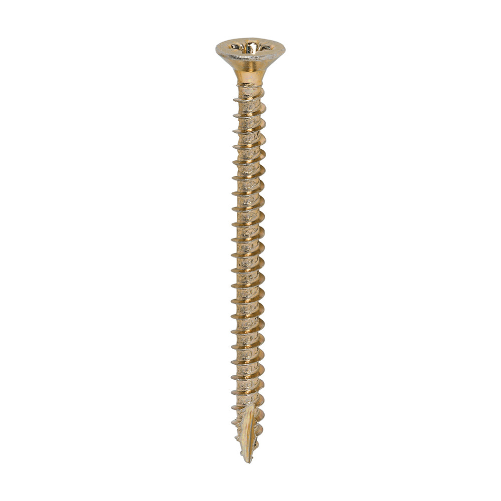 TIMCO Classic Multi-Purpose Countersunk Gold Woodscrews - 3.5 x 45 - Image