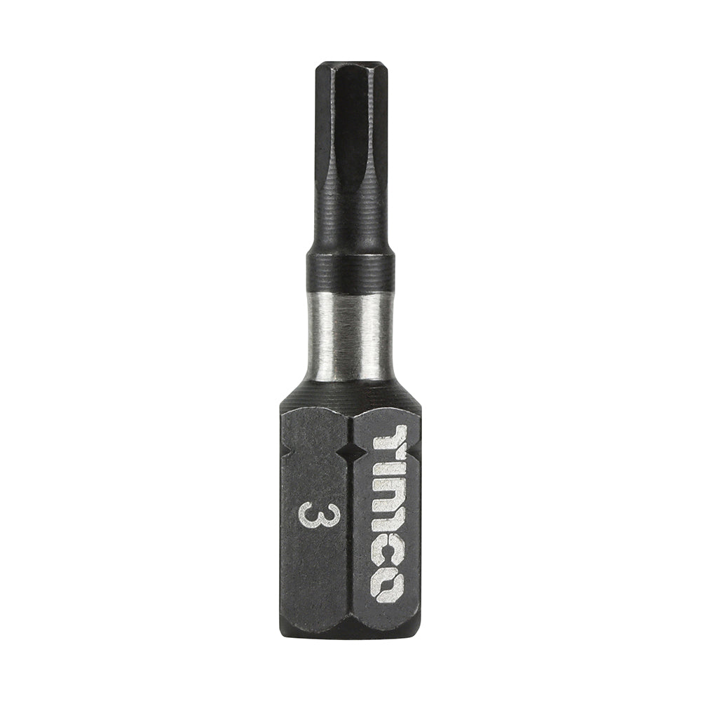 TIMCO Impact 25mm Hex Bits - 3.0 x 25 - Image