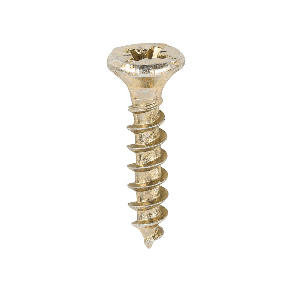 TIMCO Velocity Premium Multi-Use Countersunk Gold Woodscrews - 4.0 x 20 - Image