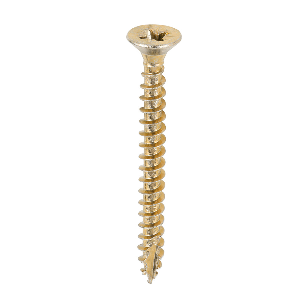 TIMCO Classic Multi-Purpose Countersunk Gold Woodscrews - 4.0 x 40 - Image