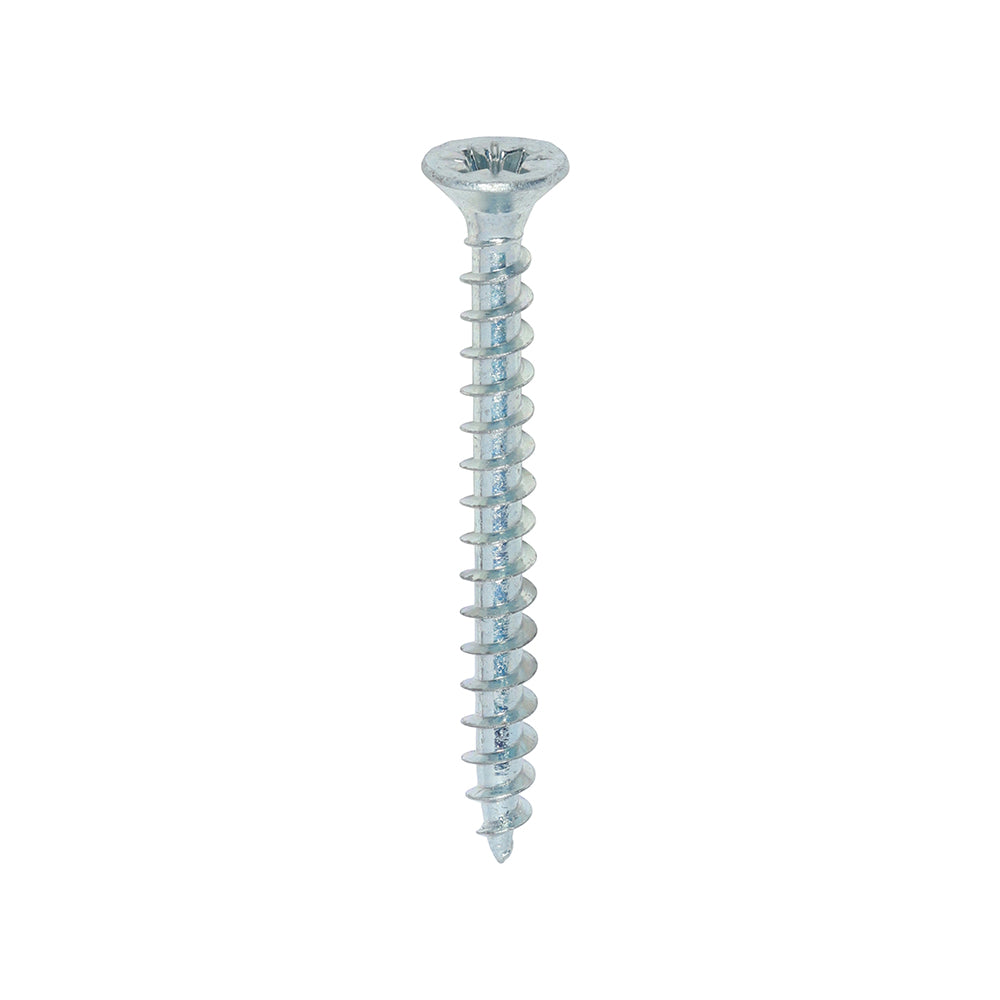 TIMCO Solo Countersunk Silver Woodscrews - 4.0 x 40 - Image