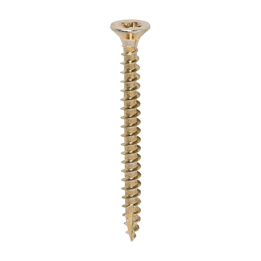 TIMCO Classic Multi-Purpose Countersunk Gold Woodscrews - 4.0 x 45 - Image