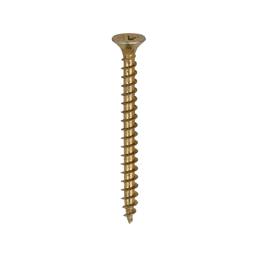 TIMCO Solo Countersunk Gold Woodscrews - 4.0 x 45 - Image