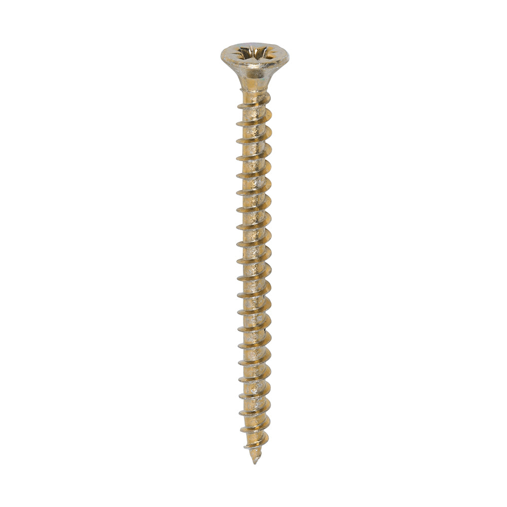 TIMCO Solo Countersunk Gold Woodscrews - 4.0 x 50 - Image