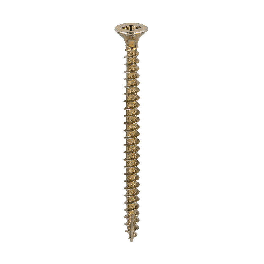 TIMCO Classic Multi-Purpose Countersunk Gold Woodscrews - 4.0 x 55 - Image