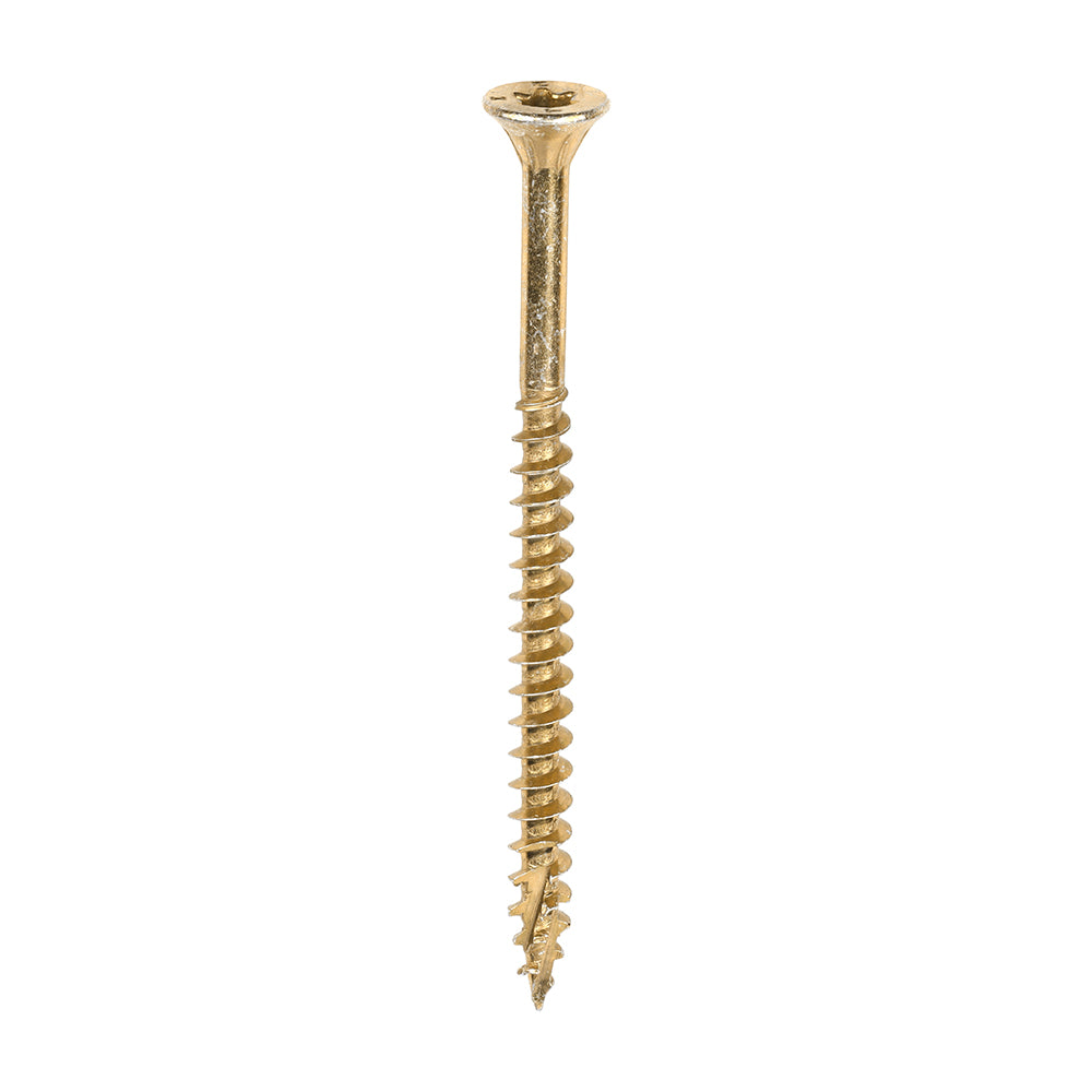 TIMCO C2 Clamp-Fix Multi-Purpose Premium Countersunk Gold Woodscrews - 4.0 x 60 - Image