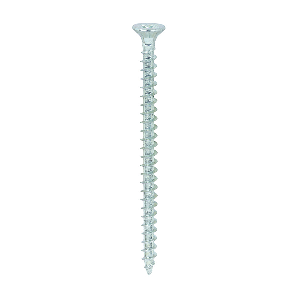TIMCO Solo Countersunk Silver Woodscrews - 4.0 x 60 - Image