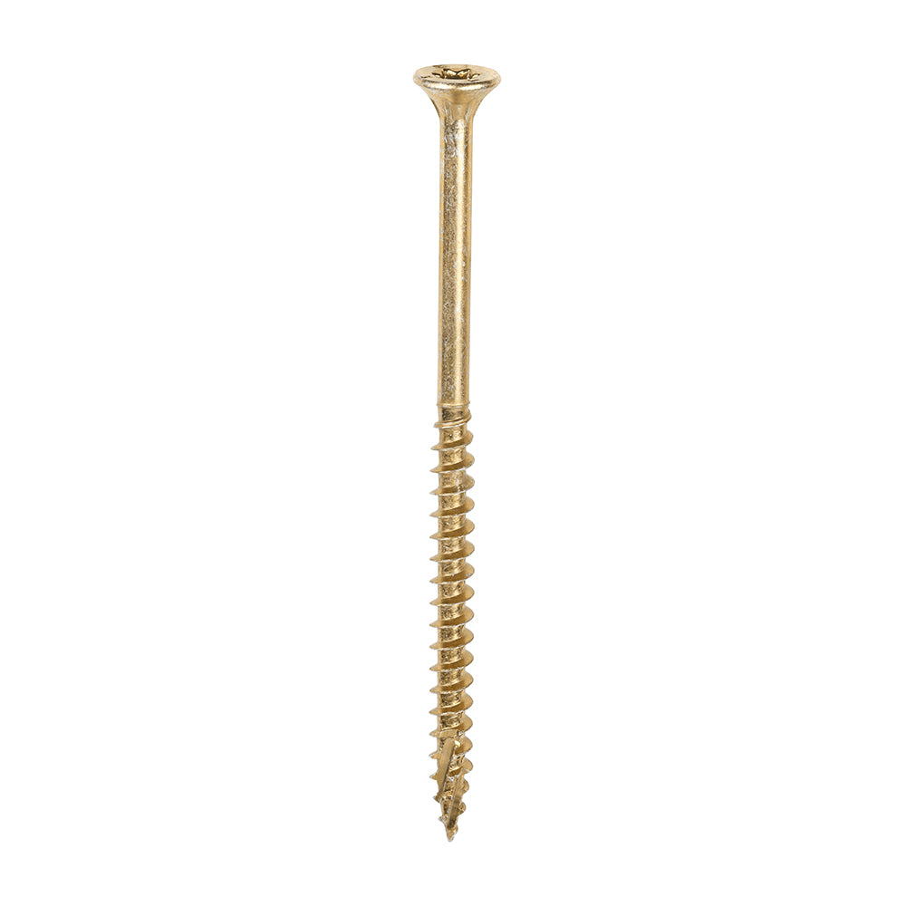 TIMCO C2 Clamp-Fix Multi-Purpose Premium Countersunk Gold Woodscrews - 4.0 x 70 - Image
