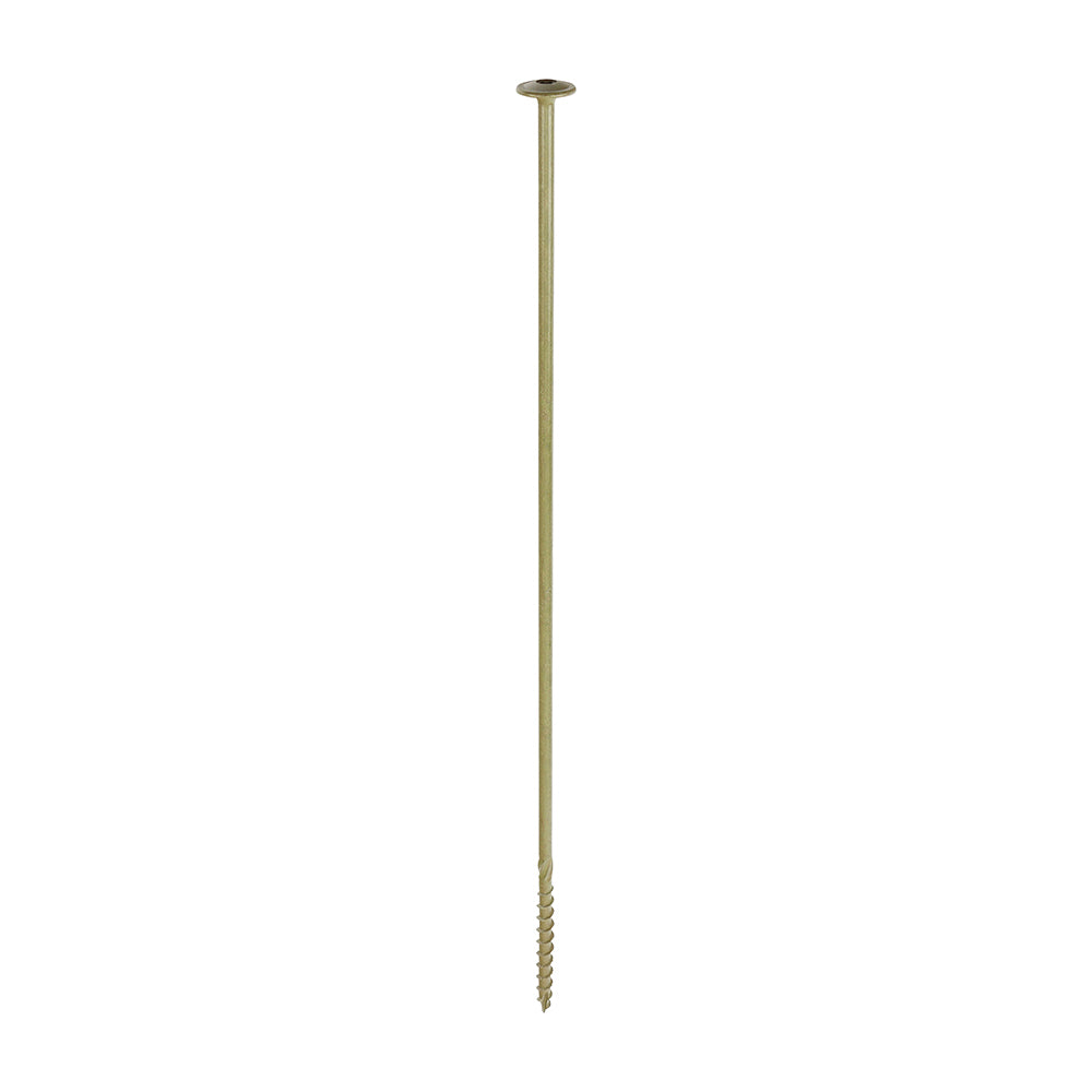 TIMCO Wafer Head Exterior Green Timber Screws - 8.0 x 400 - Image