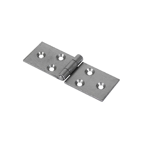 TIMCO Backflap Hinge - Uncranked Knuckle (404) - Self Colour - 25 x 74 - Image