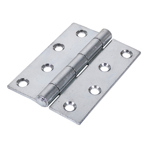 TIMCO Strong Steel Plain Butt Hinge (451) - Zinc - 100 x 73 - Image