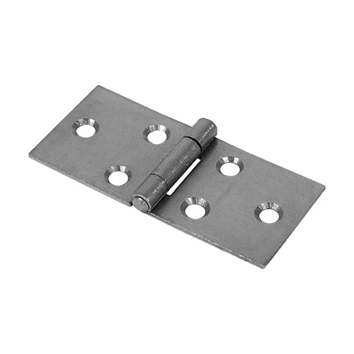 TIMCO Backflap Hinge - Uncranked Knuckle (404) - Self Colour - 38 x 87 - Image