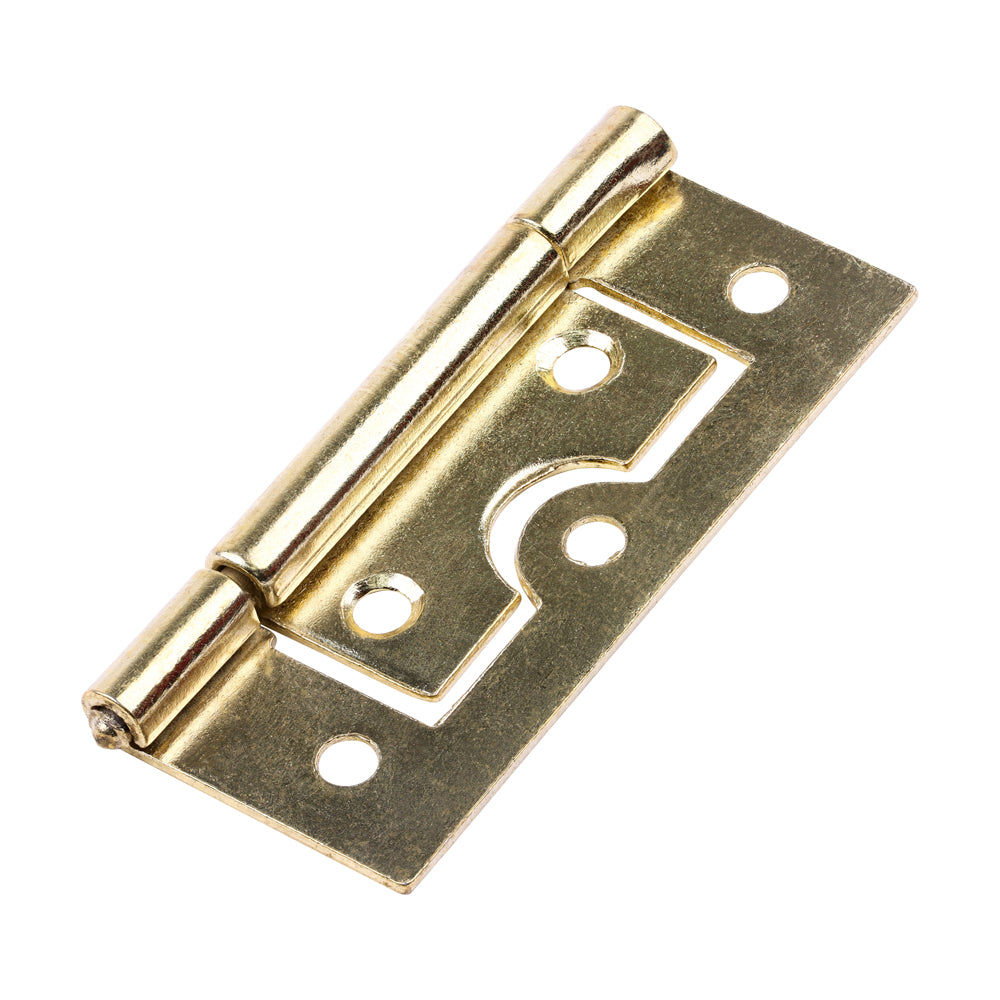 TIMCO Flush Hinge (105) - Electro Brass - 63 x 37 - Image