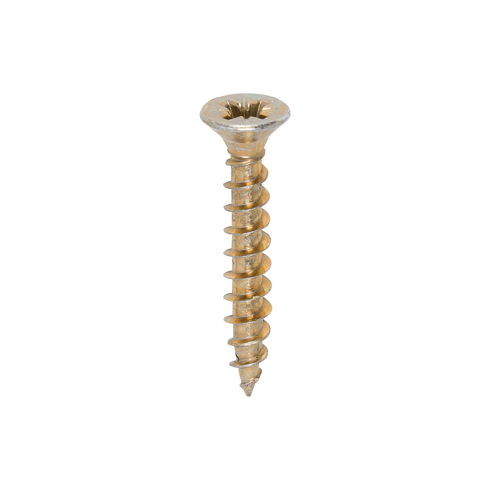 TIMCO Solo Countersunk Gold Woodscrews - 4.5 x 30 - Image