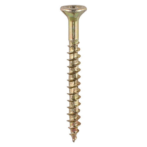 TIMCO Velocity Premium Multi-Use Countersunk Gold Woodscrews - 4.5 x 30 - Image