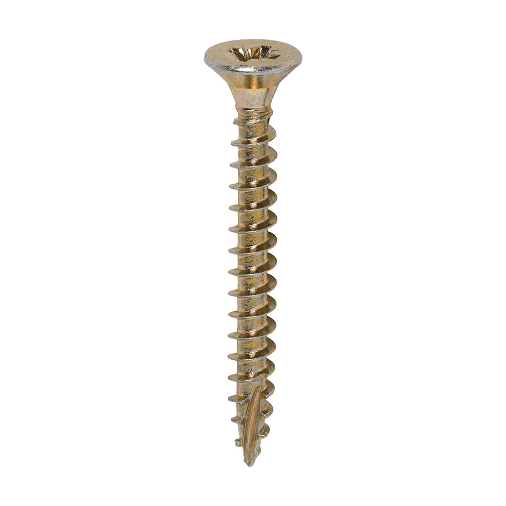 TIMCO Classic Multi-Purpose Countersunk Gold Woodscrews - 4.5 x 40 - Image