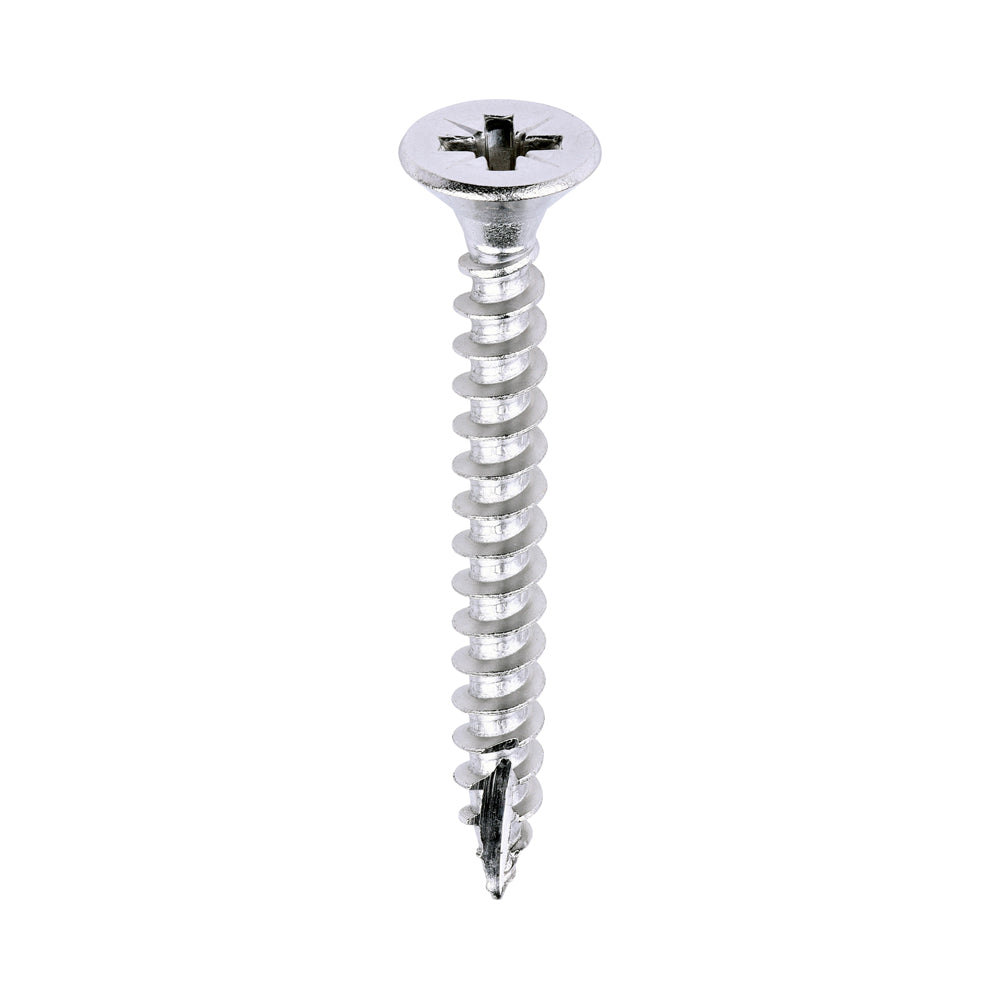 TIMCO Classic Multi-Purpose Countersunk A2 Stainless Steel Woodcrews - 4.5 x 40 - Image